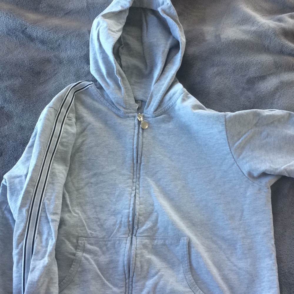 Gray hoodie